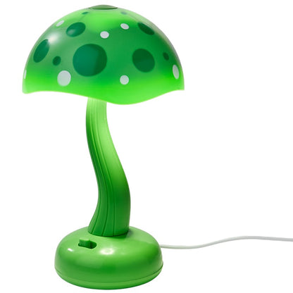 Mushroom Novelty Desk Lamp White LED USB Powered Easy On/Off Switch