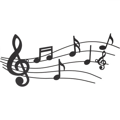 Music Wall Decor Metal Notes