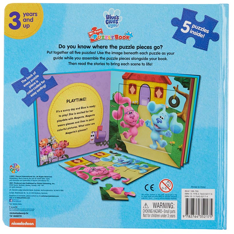 My First Blue's Clues Puzzle Book#select-item_nick-blue's-clues