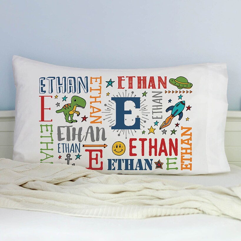 Personalized Kids My Name Pillowcase#select-pillowcase_primary