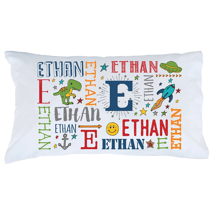 Personalized Kids My Name Pillowcase