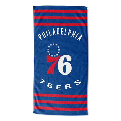 NBA Striped Beach Towel 30"x60"