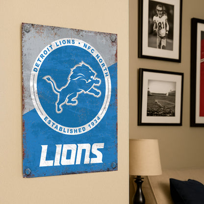 NFL Established Year Metal Sign