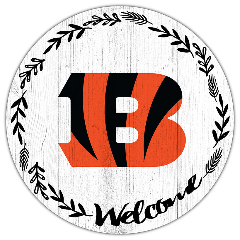 NFL 12" Welcome Circle Sign