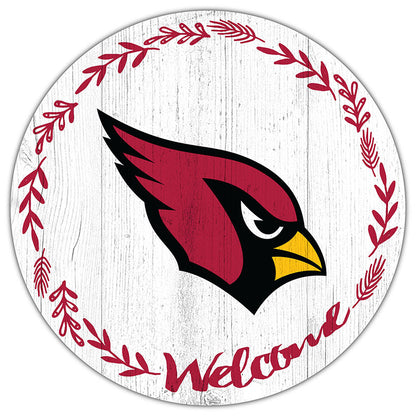 NFL 12" Welcome Circle Sign