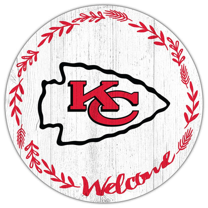 NFL 12" Welcome Circle Sign