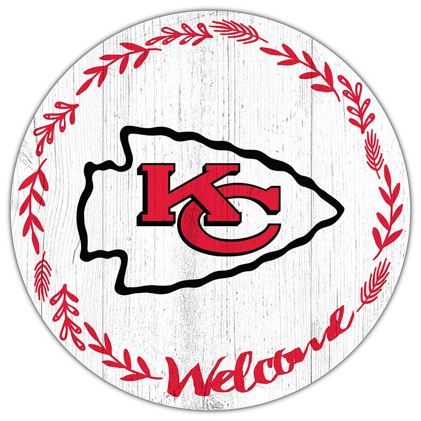 NFL 12" Welcome Circle Sign