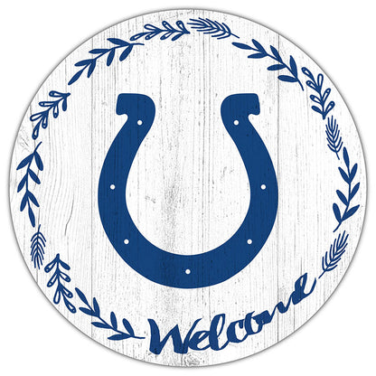 NFL 12" Welcome Circle Sign