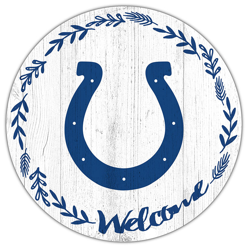 NFL 12" Welcome Circle Sign