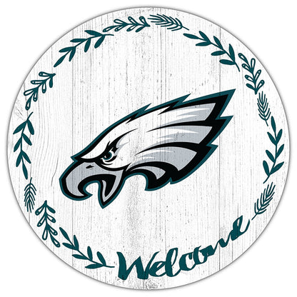 NFL 12" Welcome Circle Sign