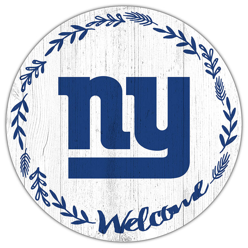 NFL 12" Welcome Circle Sign
