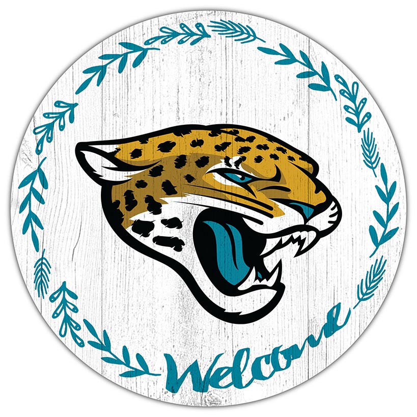 NFL 12" Welcome Circle Sign