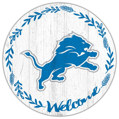 NFL 12" Welcome Circle Sign