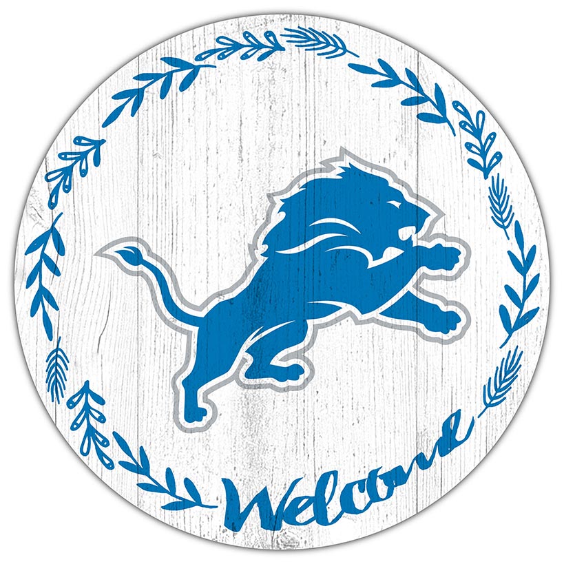 NFL 12" Welcome Circle Sign