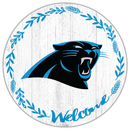 NFL 12" Welcome Circle Sign