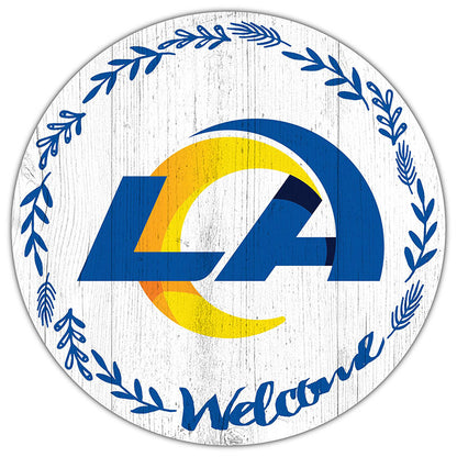 NFL 12" Welcome Circle Sign