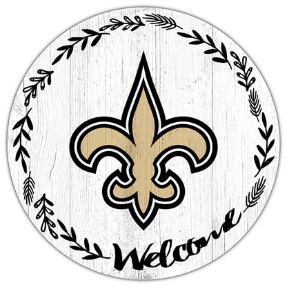 NFL 12" Welcome Circle Sign