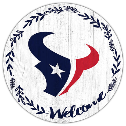 NFL 12" Welcome Circle Sign