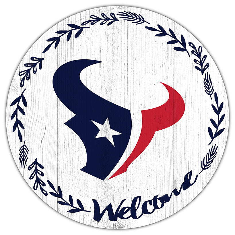 NFL 12" Welcome Circle Sign