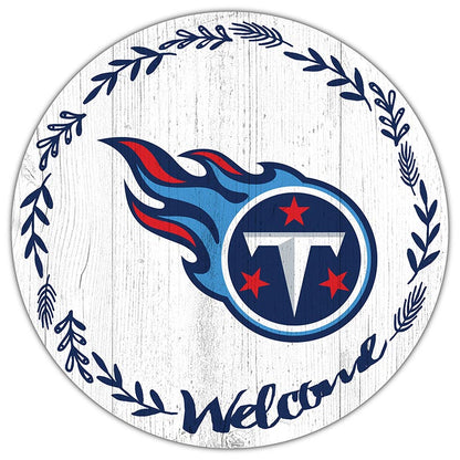 NFL 12" Welcome Circle Sign