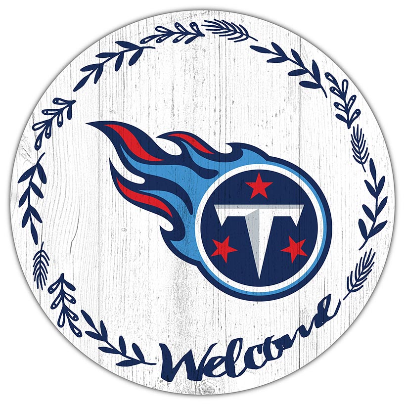 NFL 12" Welcome Circle Sign
