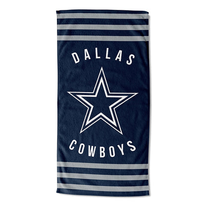 NFL Striped Beach Towel 30"x60"