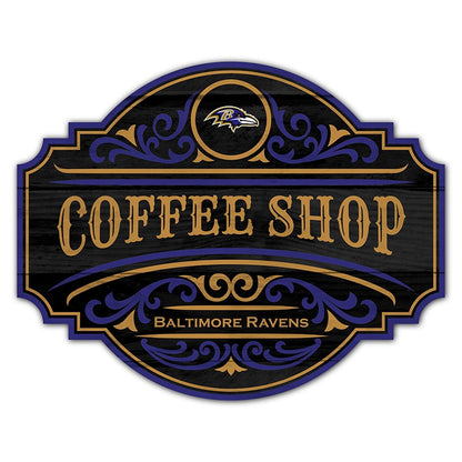 NFL Coffee Tavern Signs