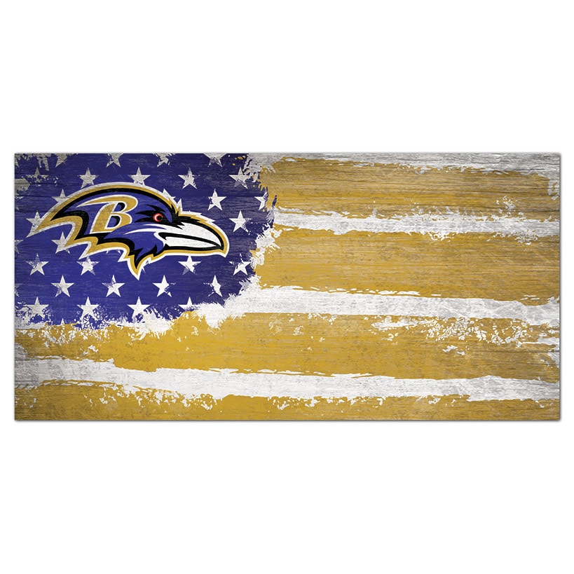 NFL Distressed Flag Signs