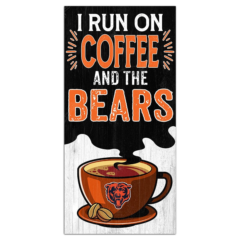 NFL I Run On Coffee Signs