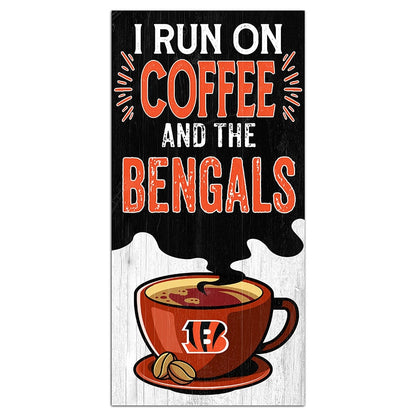 NFL I Run On Coffee Signs