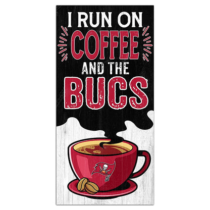 NFL I Run On Coffee Signs