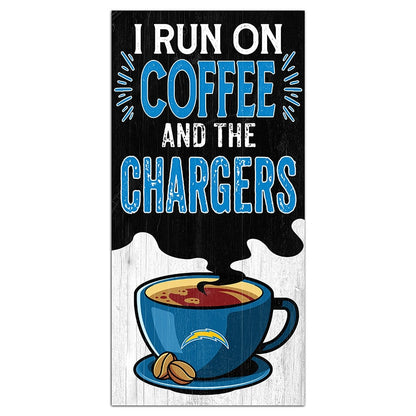 NFL I Run On Coffee Signs