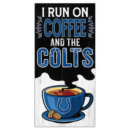 NFL I Run On Coffee Signs