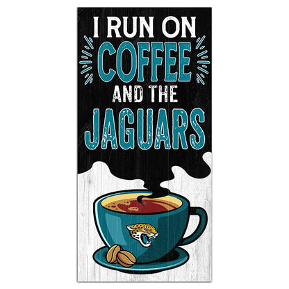 NFL I Run On Coffee Signs