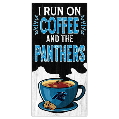 NFL I Run On Coffee Signs