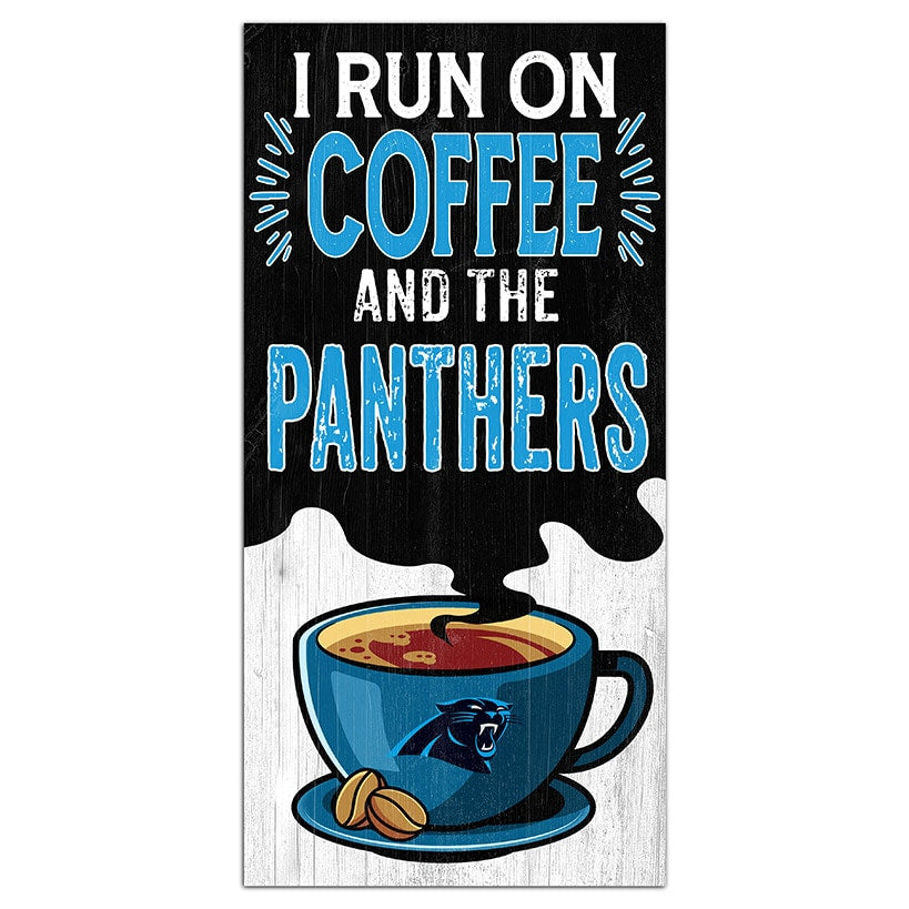NFL I Run On Coffee Signs