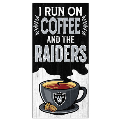 NFL I Run On Coffee Signs