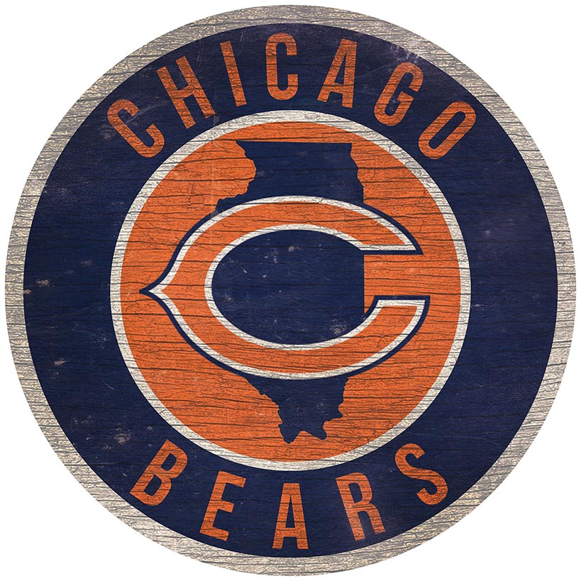 NFL State Circle Signs
