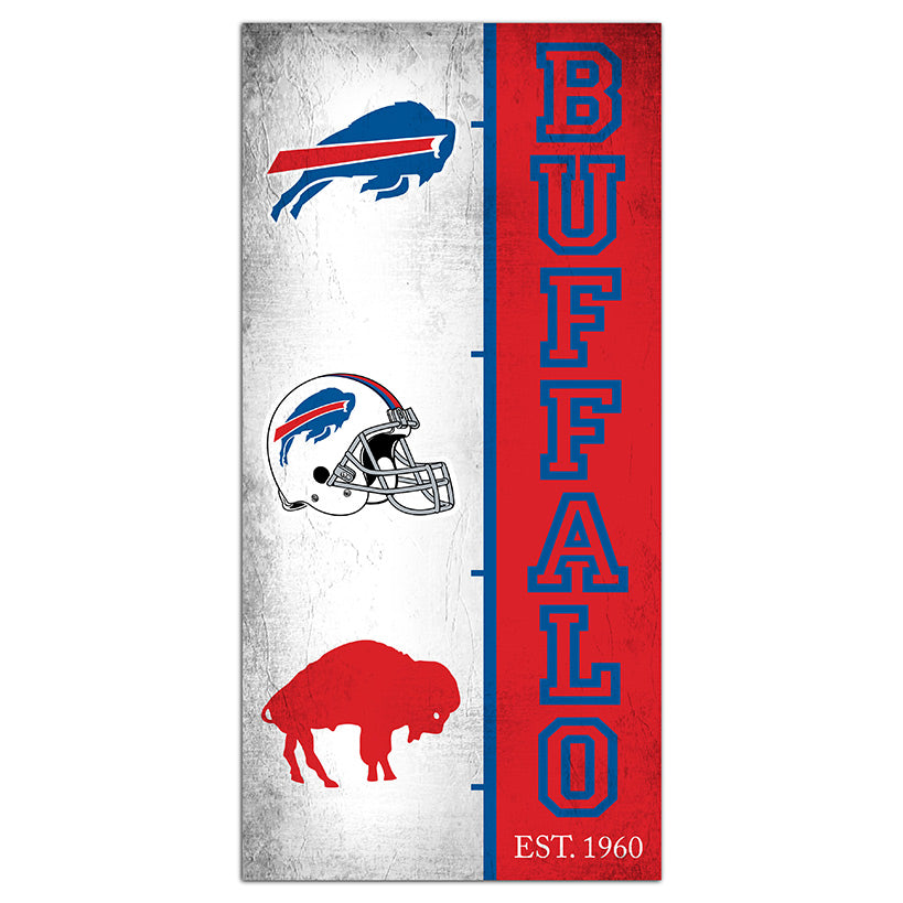 NFL Team Logo History Sign