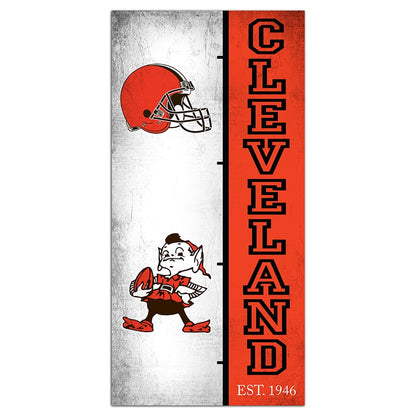 NFL Team Logo History Sign