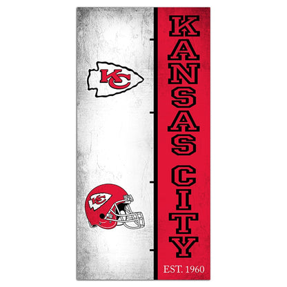 NFL Team Logo History Sign