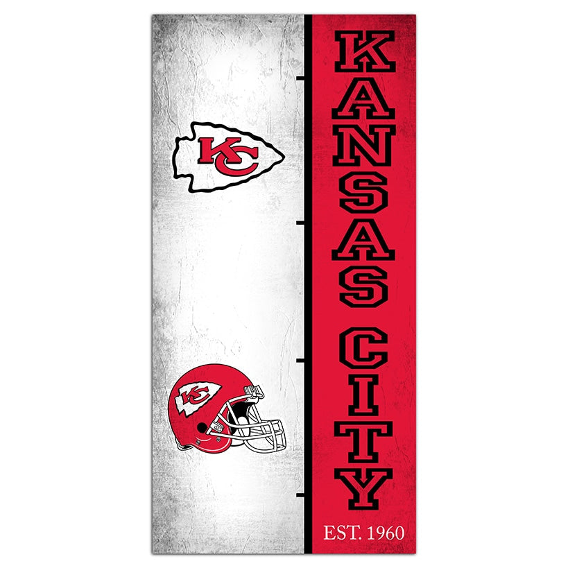 NFL Team Logo History Sign