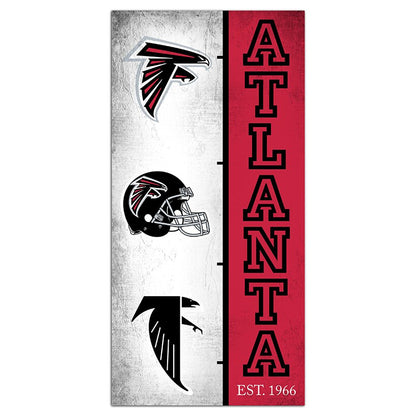 NFL Team Logo History Sign