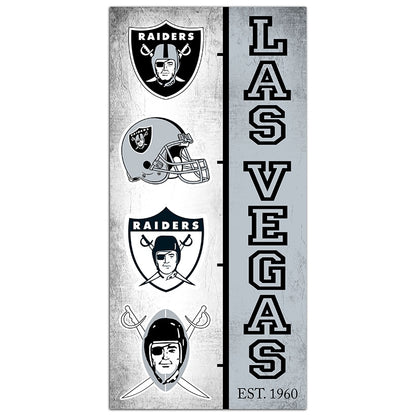 NFL Team Logo History Sign