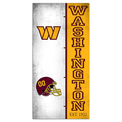 NFL Team Logo History Sign