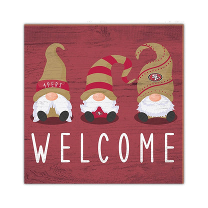 NFL Welcome Gnome Signs