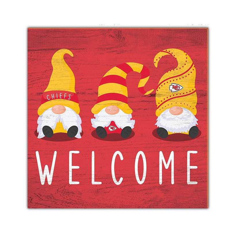 NFL Welcome Gnome Signs