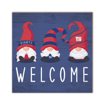 NFL Welcome Gnome Signs
