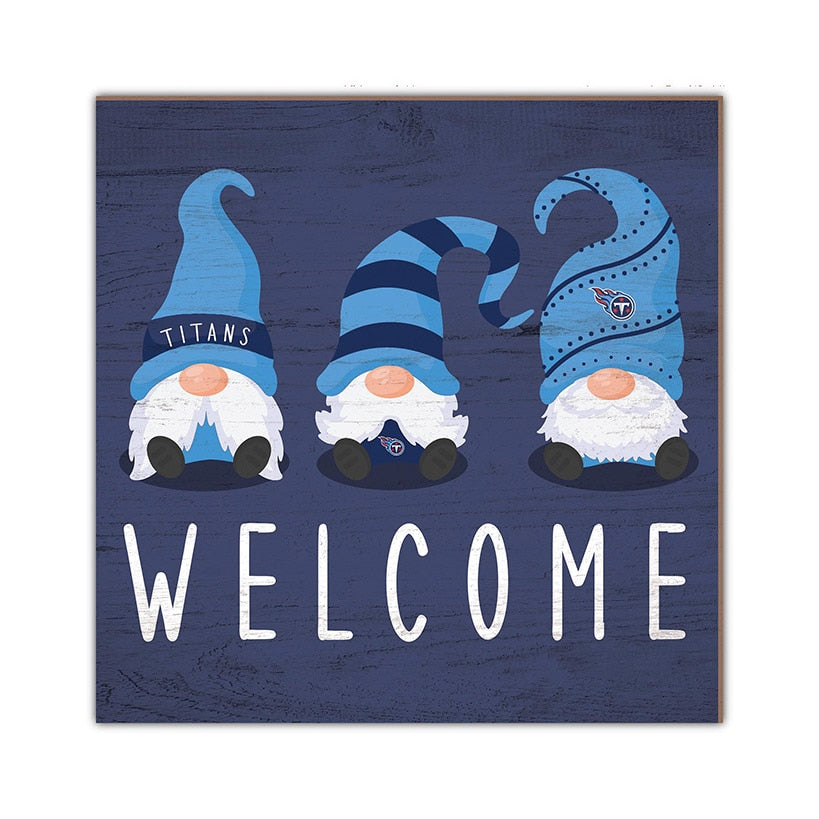 NFL Welcome Gnome Signs