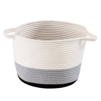 Nesting Cotton Rope Storage Basket Set